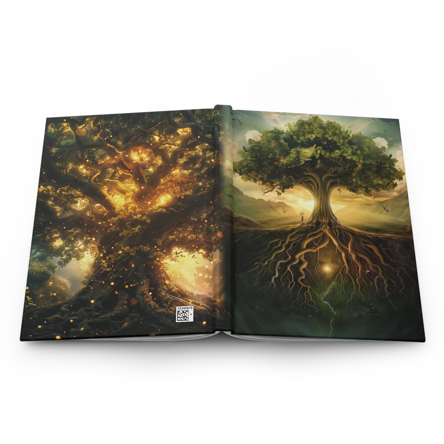 Yggdrasil the Tree of Life Hardcover Journal