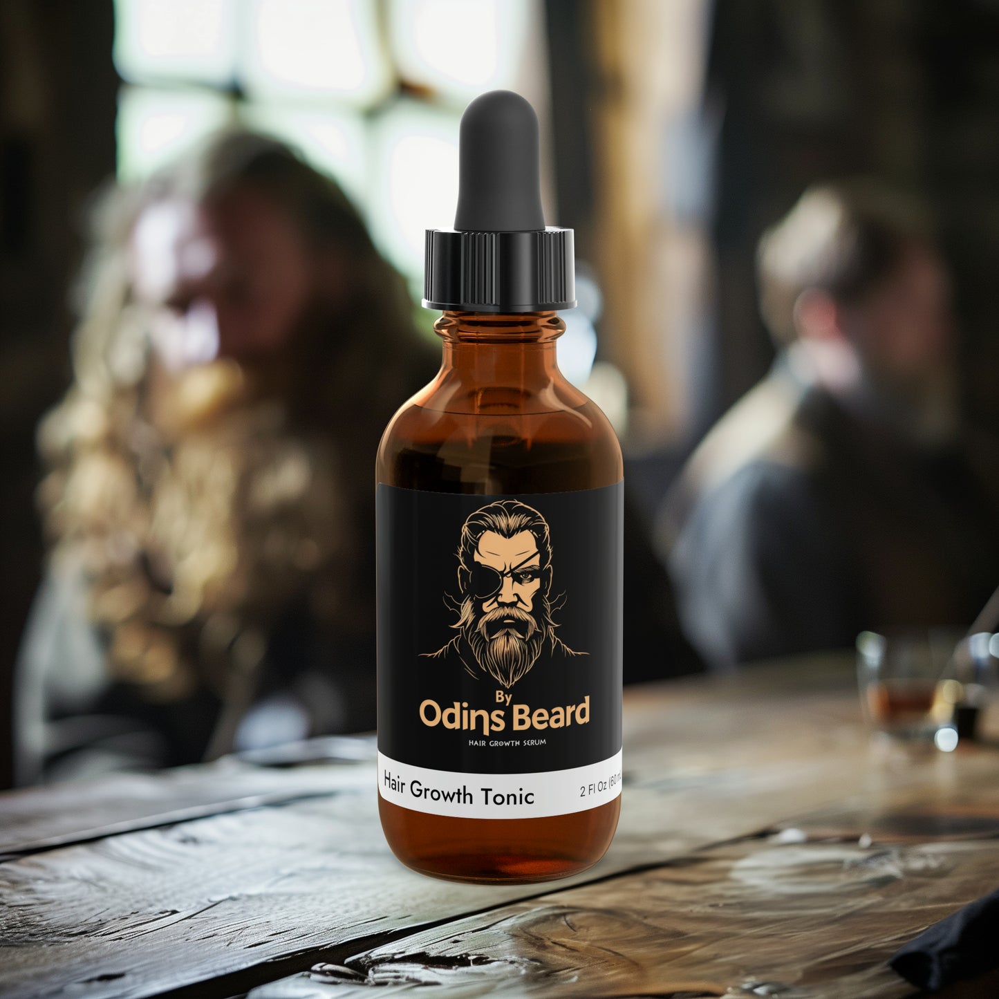 By Odin's Beard Hair Growth Serum, 2oz Tonic